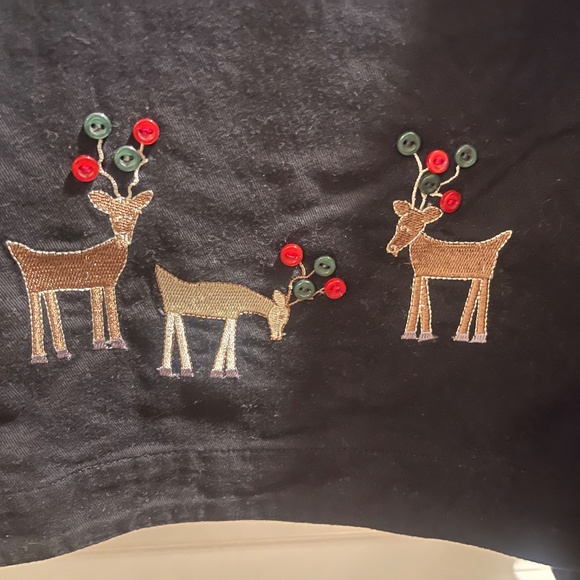 Christopher and Banks jacket with Santa and reindeer - Picture 4 of 5